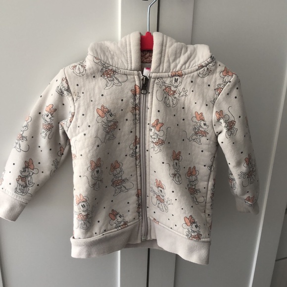 Disney Junior Minnie Hooded Sherpa Lined 3T